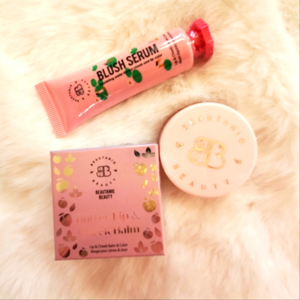 Beautaniq Lip & Cheek Balm + Blush Serum
